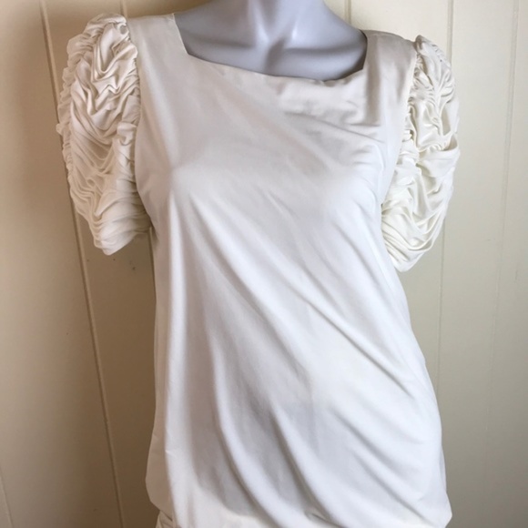 VINTAGE Ivory “Mother of the Bride” Ruffle Dress - Picture 3 of 6